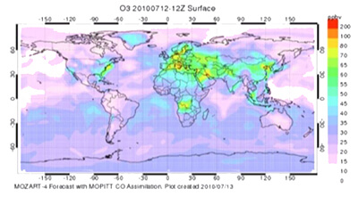 image of The Effects of Tropospheric Ozone on Net Primary Productivity and Implications for Climate Change: Supplemental Video 1