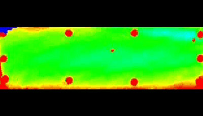 image of Fast Pressure-Sensitive Paint for Flow and Acoustic Diagnostics: Supplemental Video 4