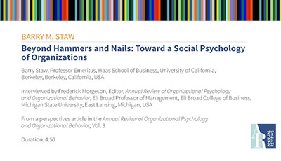 image of Beyond Hammers and Nails: Toward a Social Psychology of Organizations