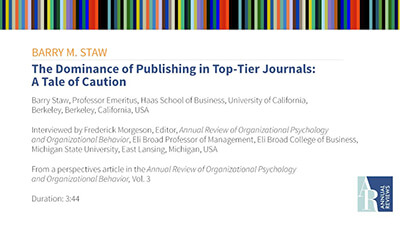 image of The Dominance of Publishing in Top-Tier Journals: A Tale of Caution