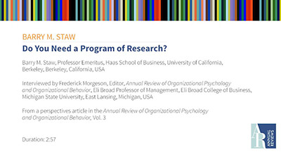 image of Do You Need a Program of Research?