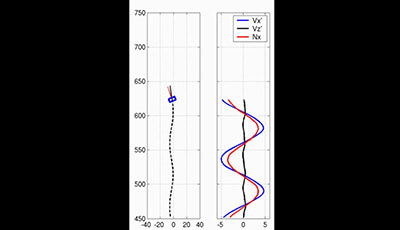 image of Wake-Induced Oscillatory Paths of Bodies Freely Rising or Falling in Fluids: Supplemental Video 4a