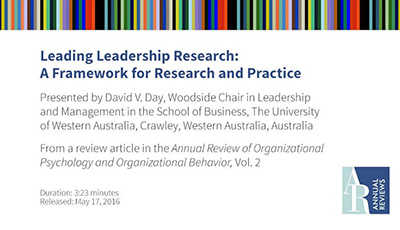 image of Leading Leadership Research: A Framework for Research and Practice