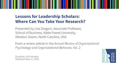 image of Lessons for Leadership Scholars: Where Can You Take Your Research?
